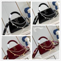 LV包包M25492/M25473 CAPUCINES EAST-WEST 迷你/BB手袋