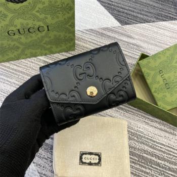 gucci澳洲官网古驰 772792 GG卡包