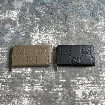 gucci男士钱包古驰 739482 超级双G全拉链式钱包