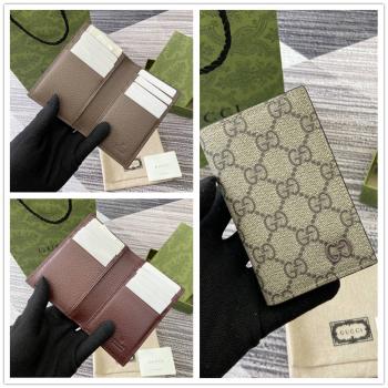 香港gucci官网古驰 768249卡包饰GG细节GG长款卡片夹