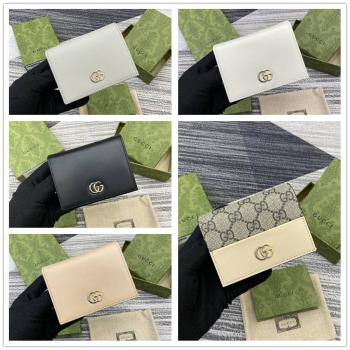 gucci官方网古驰 790055 GG Marmont系列卡包钱包