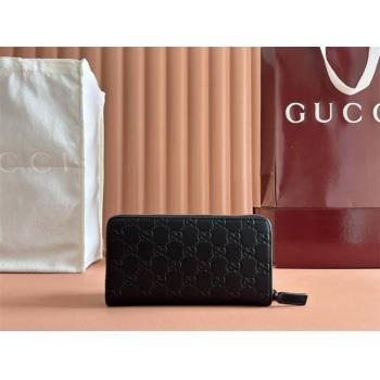 古驰官方网站GUCCI 307987 Signature皮革全拉链式钱包