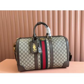 gucci澳洲官网古驰 724642 Savoy系列中号旅行包旅行袋