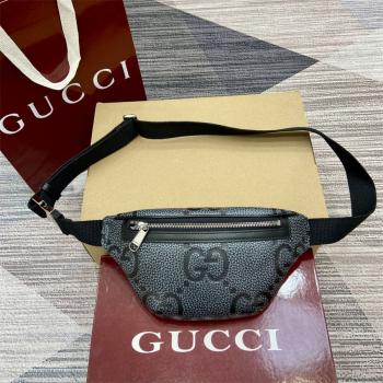 gucci官网中文官方网古驰 658582 超级双G腰包（灰黑色）