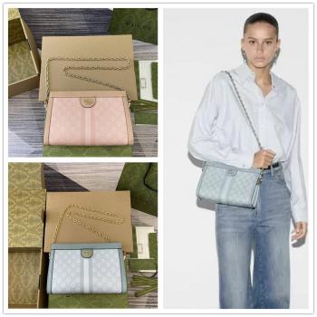 gucci官网旗舰店古驰 503877 Ophidia系列GG小号链条包