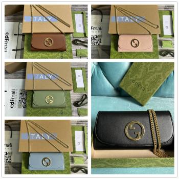 gucci官网价格古驰 725215 Blondie系列长款链条包钱包