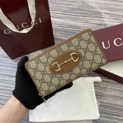 古驰钱包 621889 Gucci Horsebit 1955系列链带钱包