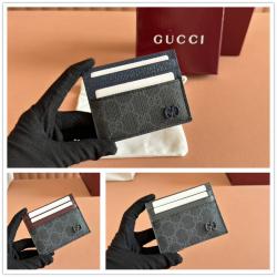 gucci官方旗舰店古驰 795230 GG卡片夹卡包
