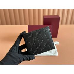 古驰中国官网GUCCI 365466 GG Supreme皮革短款钱包