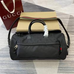 古驰包包价格和图片GUCCI 800185 中号GG旅行包（尼龙旅行袋）