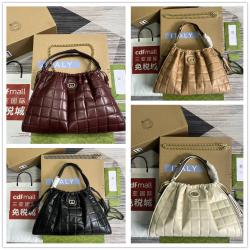 gucci官网中文版古驰 746210 Deco系列中号绗缝托特包