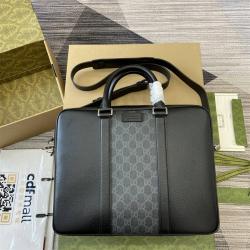 古驰官网旗舰店GUCCI 795461 饰标牌中号GG公文包