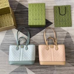 古驰女士包GUCCI 765043 Ophidia系列小号托特包