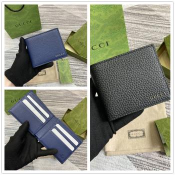 gucci官网中文官方网古驰 771148 饰标识双折钱包