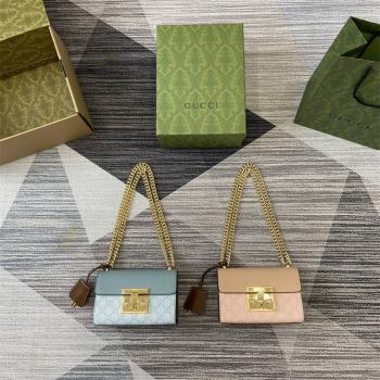 古驰香港官网GUCCI 409487 Padlock系列小号链条包