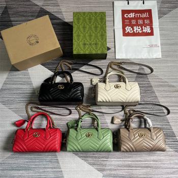 gucci官网旗舰店古驰 746319 GG Marmont系列手提包