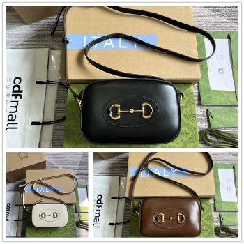 gucci批发古驰 760196 Horsebit 1955系列小号肩背包相机包