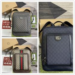 gucci编号查询网站古驰 745718 Ophidia系列中号GG背包双肩包
