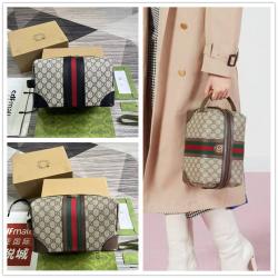 gucci官网包包古驰 739391 Savoy系列洗漱包化妆包