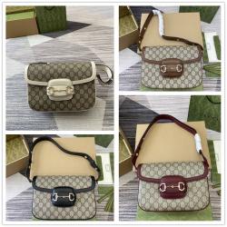 gucci价格古驰 815178 Horsebit 1955系列小号肩背包（帆布）