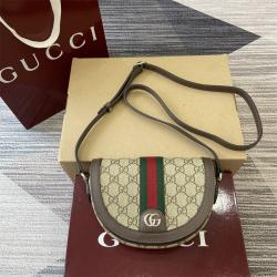 gucci包包古驰 838476 Ophidia系列小号肩背包月亮包