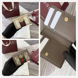 古驰中国官网GUCCI 813296 Ophidia系列钱包卡包