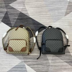 古驰包包官网价格GUCCI 821159 GG Emblem系列中号背包双肩包