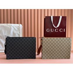 gucci官方网站古驰 821155 GG Emblem系列手拿包
