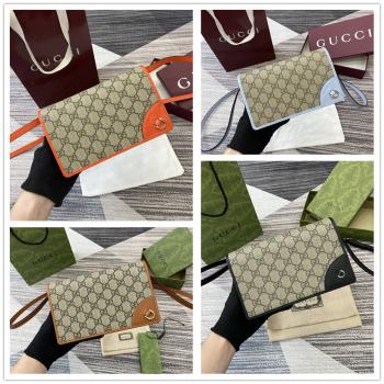 古驰官方网站GUCCI 820688 GG Emblem系列单肩包斜挎包