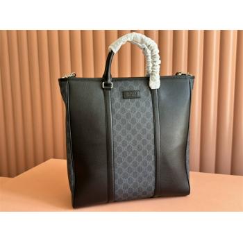 gucci官网价格古驰 795460 GG Supreme帆布拼皮托特包公文包