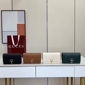 gucci官网价格古驰 855654 Softbit系列链带钱包链条包