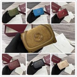 古驰官网旗舰店GUCCI 818795 Blondie系列卡包零钱包