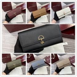 gucci香港官网古驰 828147 Softbit系列长款钱包