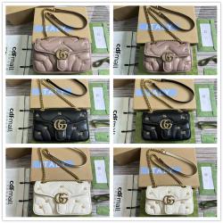 gucci官网中文版古驰 446744/443497 GG Marmont系列链条包