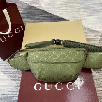 gucci澳洲官网古驰 834459 Nexus系列帆布大号腰包