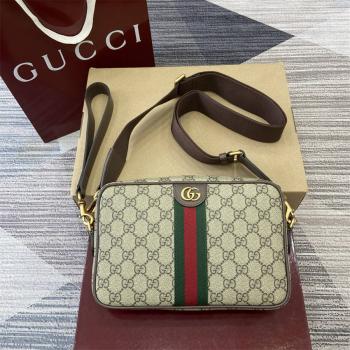 古驰香港官网GUCCI 839155 Ophidia系列小号斜挎包相机包