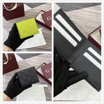 gucci官网中文官方网古驰 835001 GG Imprint系列双折钱包