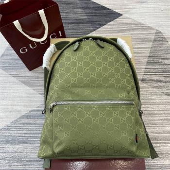 gucci官网价格古驰 834464 GG中号帆布背包双肩包
