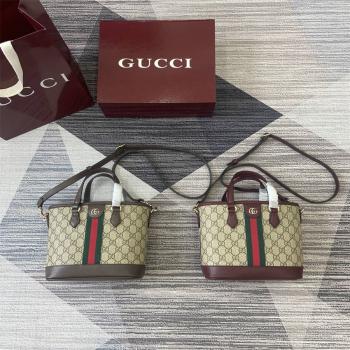 gucci澳洲官网古驰 836848 Ophidia系列小号托特包