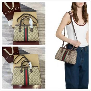 gucci价格古驰 836840/836839 Ophidia系列小号/中号托特包