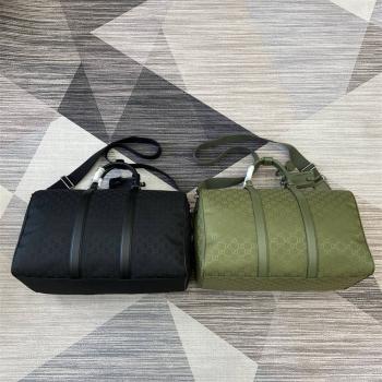 gucci官方网站古驰 834793 GG帆布大号旅行包旅行袋