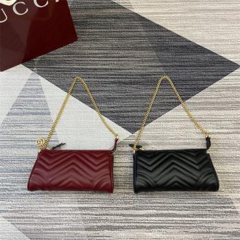 gucci包多少钱古驰 847589 GG Marmont系列小号肩背包