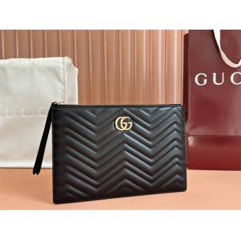 gucci官方网站古驰 813347 GG Marmont 绗缝手拿包