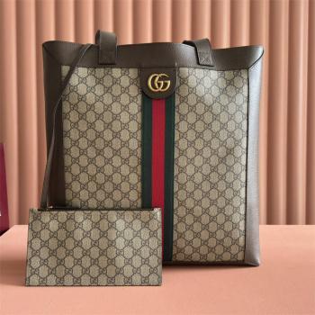 gucci香港官网古驰 519335 Ophidia系列大号手提包托特包