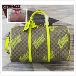 古驰中国官网GUCCI 834962 GG 饰印花旅行包旅行袋