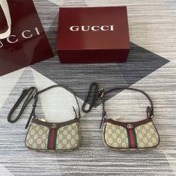 gucci美国官网古驰 838465 Ophidia系列迷你肩背包