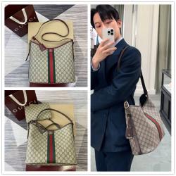 gucci香港官网古驰 836871 Ophidia系列大号肩背包