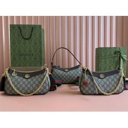 gucci旗舰店古驰 735145/735132 Ophidia系列小号肩背包