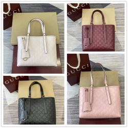 gucci官网价格古驰 847456 GG Emblem系列中号托特包