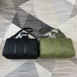gucci官方网站古驰 834793 GG帆布大号旅行包旅行袋
